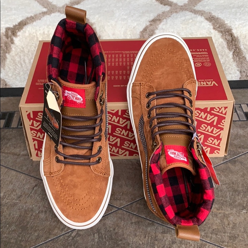 •• VANS Sk8-Hi Mte Glazed Ginger/Marshmallow men’s - Picture 7 of 16